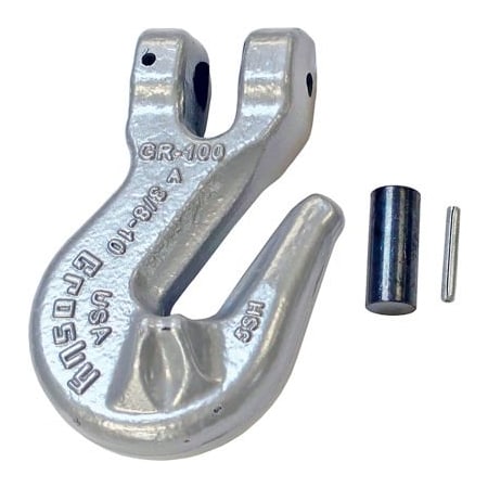 Mazzella Crosby G100 Chain Clevis Cradle Grab Hook 3/8", 8800 LBS WLL A-1338 1049435